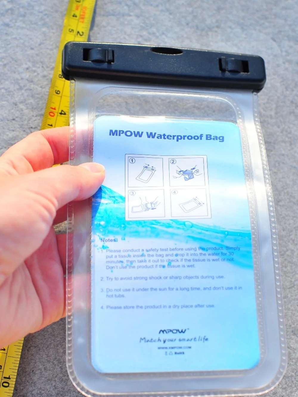Waterproof Smartphone Pouch Underwater Shooting Protector Bag